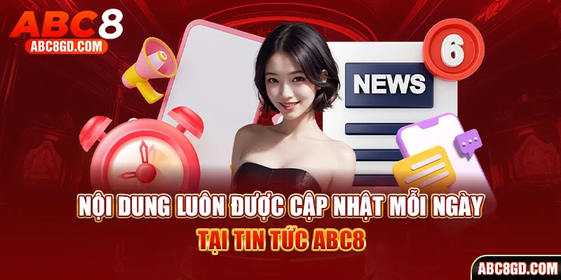 Nội dung được ABC8 cập nhật mỗi ngày trên trang web