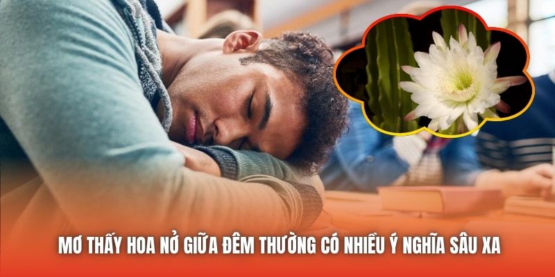 Mơ thấy hoa nở giữa đêm thường có nhiều ý nghĩa sâu xa