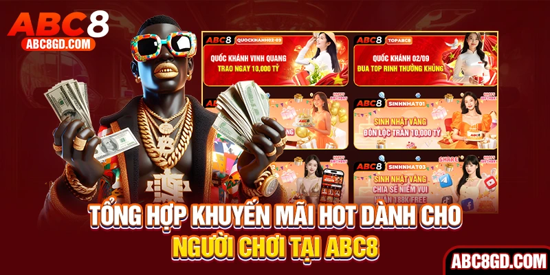 Tổng hợp khuyến mãi hot dành cho người chơi tại ABC8